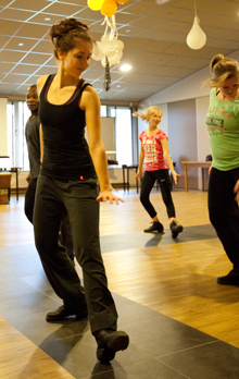 Workshop Afro jazz dans op school