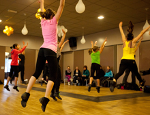 Afro jazz dans workshop op school