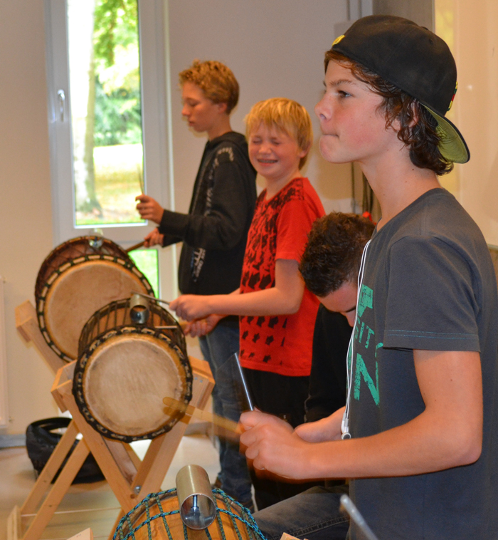 doundoun workshop op school