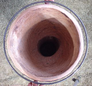djembe casco met ring van bovenaf gezien