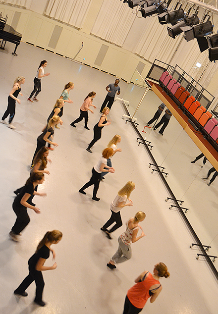 dans workshop op school