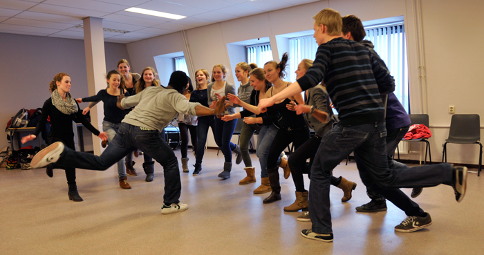 Workshop dans op school