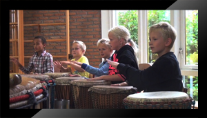 Djembé workshop basisschool